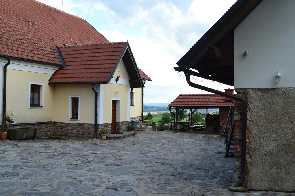 Ubytovani Na Hajence Бистршице-над-Пернштейнем Экстерьер фото